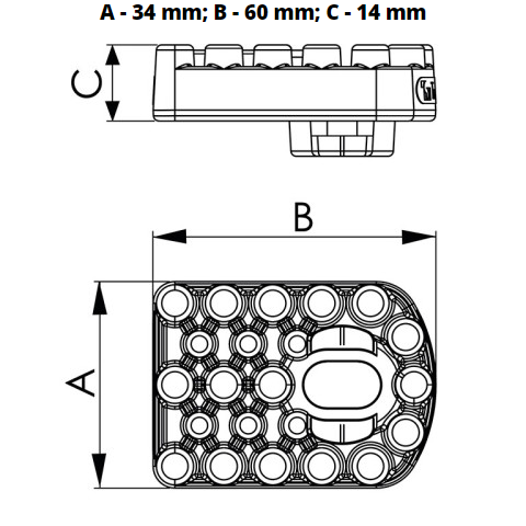 Gumowe-podkladki-antywibracyjne-smart-clima---rysunek-techniczny. Gumowe-podkladki-antywibracyjne-smart-clima---rysunek-techniczny.
