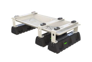 Podstawa INFINITY + Taca ociekowa (1250x500mm) + 3m kabel grzewczy z wbudowanym termostatem. Trzy antywibracyjne stopy montażowe EXTREME 100-8.