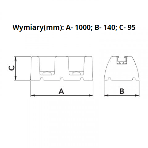 Podstawa-gumowa-antywibracyjna-L1000-mm-SBR-Extreme-100-20-z-szyna-do-klimatyzacji-i-pomp-ciepla---rysunek-techniczny Podstawa-gumowa-antywibracyjna-L1000-mm-SBR-Extreme-100-20-z-szyna-do-klimatyzacji-i-pomp-ciepla---rysunek-techniczny