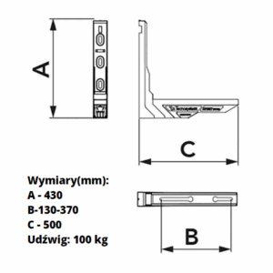 Wspornik-z-tworzywa-sztucznego-pod-klimatyzacje,-pompe-ciepla---rysunek-techniczny Wspornik-z-tworzywa-sztucznego-pod-klimatyzacje,-pompe-ciepla---rysunek-techniczny