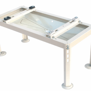 Zdjecie-przykladowego-montazu-z-taca-ociekowa-blue-river---wspornik-oraz-taca-na-zdjeciu-w-kolorze-kosci-sloniowej.